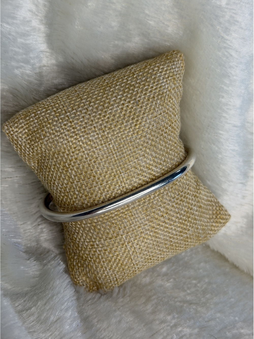 Rare Silpada 925 Sterling Silver Slim Cuff Bracelet B0390